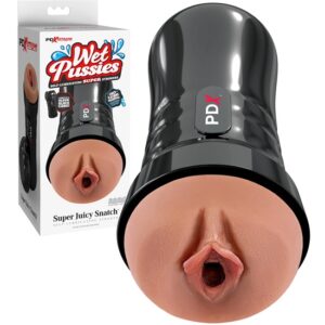 PDX Wet Pussies Super Juicy Snatch Self-Lubricating Stroker