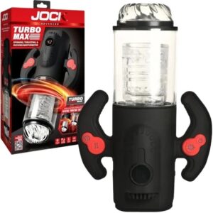 Jock Turbo Max Spinning, Thrusting, & Sucking Masturbator